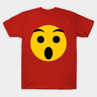 Surprised Face Emoji T-Shirt